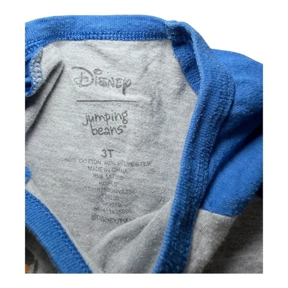 Disney Jumping Beans Shirts Kids 3T Mickey Toy Story Frozen Grey Blue Bundle 3pc - Picture 8 of 14